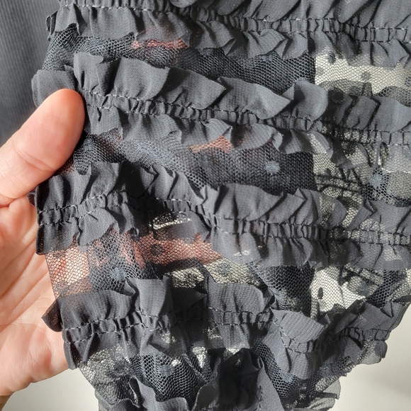 Dolan (Anthropologie) Ruffle-Sleeve Top - Picture 7 of 10